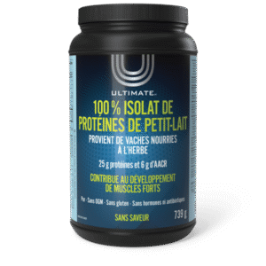 100 % isolat de protéines de petit-lait – sans saveur