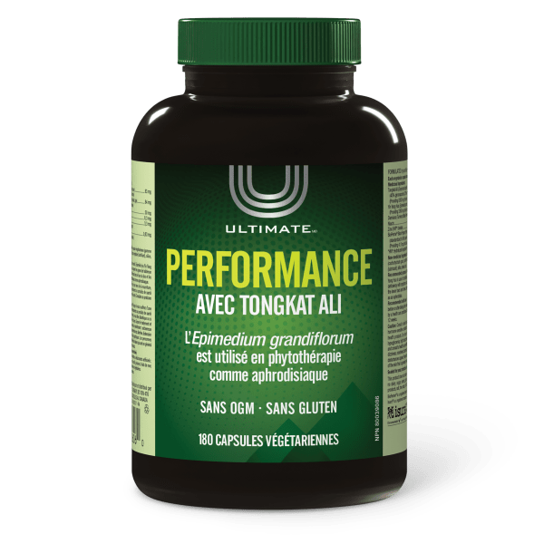 Performance avec Tongkat Ali capsules végétariennes