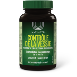 Capsules végétariennes pour le contrôle de la vessie