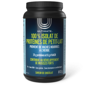 100 % isolat de protéines de petit-lait – chocolat