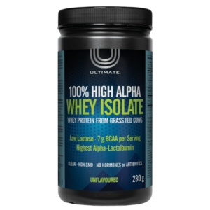 100% High Alpha Whey Isolate Unflavoured Powder